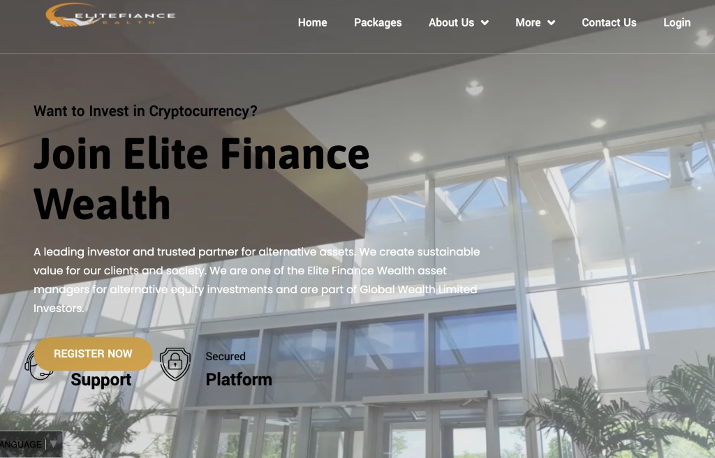 Elitefinancewealth.net Under Scrutiny